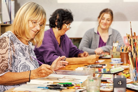 Cognitive and creative leisure activities