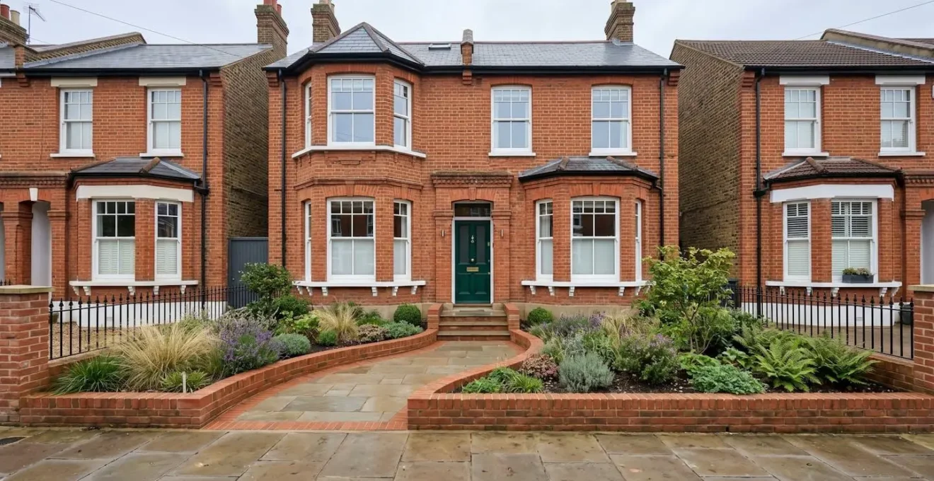 Integrated landscape ramp solution for Victorian terraced house entrance in UK